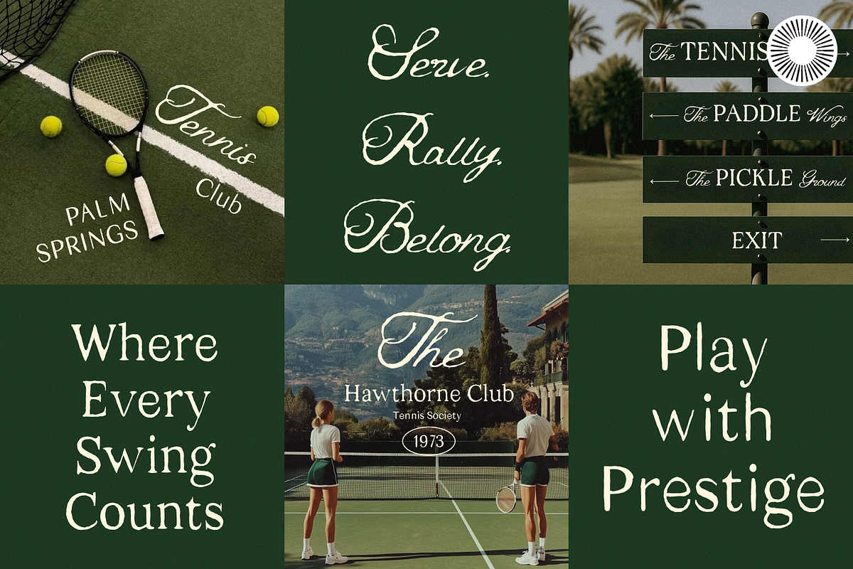 Montclair - Essential Font trio, a Script Font by Setara Langit CreativeStd (Photo 7 of 14)