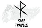 Safe Travels Bind Rune Bundle, an Object Illustration by Willow Paige Farms (Thumbnail 5 of 5)