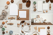 Boho Baby Mockup + Photo Bundle, a Books & Magazine Mockup by Ashley Alexandra Design (Thumbnail 5 of 10)
