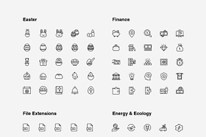 Ultimate Line Icons Pack