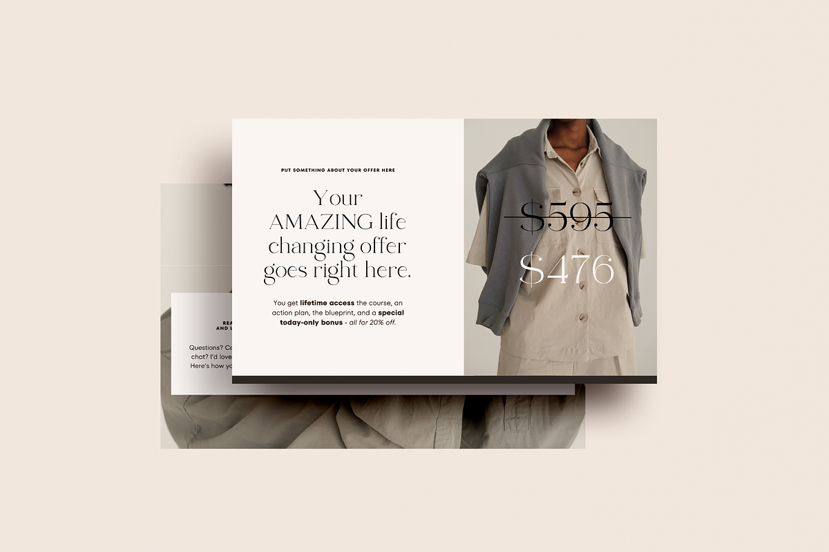 Presentation Canva Template | Sales, a Presentation Template by Tiny Pine Creative (Photo 6 of 10)
