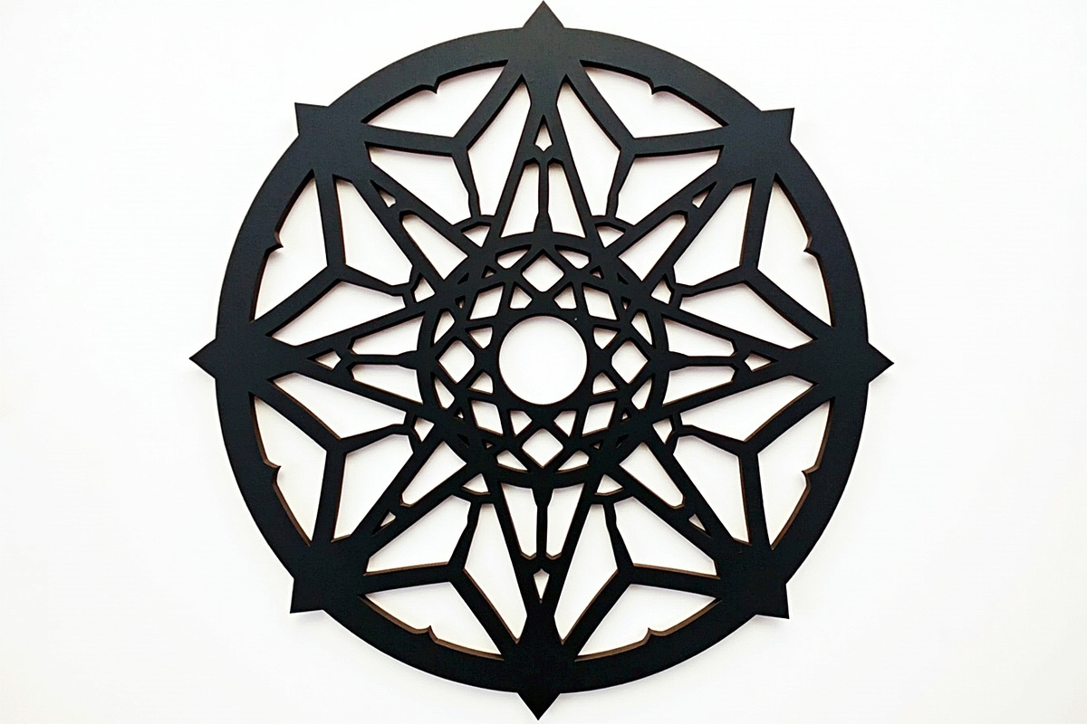 Circular Geometric Laser Cutting Bun, an Object Graphic by Creativeshirt (Photo 4 of 17)
