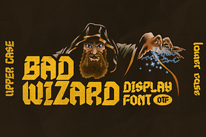 Bad Wizard Display Font