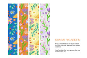 Summer Garden Seamless Pattern, a Pattern Graphic by Alona Savchuk (Thumbnail 3 of 6)