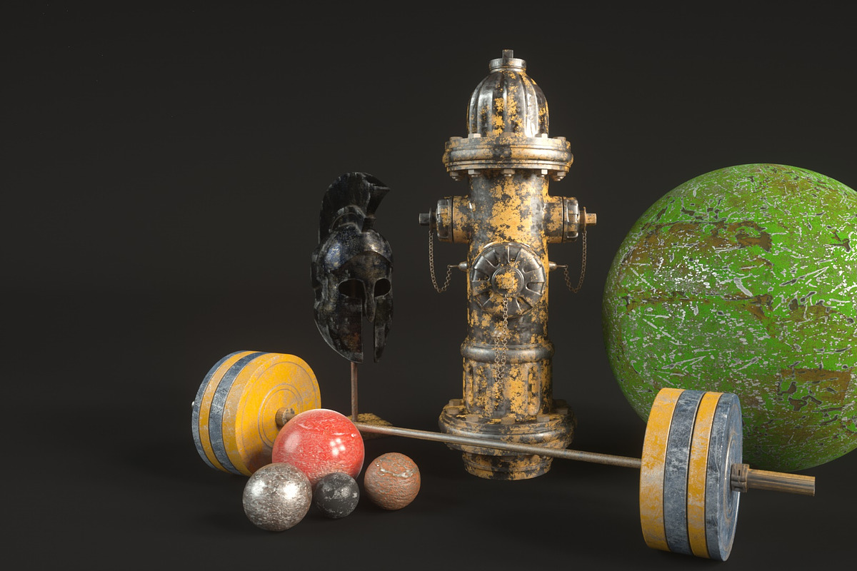 60 Metal Materials for C4d Octane, a Textures & Material 3D Model by 3DTreatment (Photo 52 of 88)