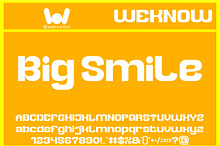 Big Smile Font