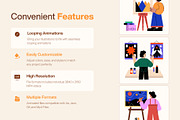 Animated Creative Illustrations, a Decorative Illustration by Brickclay (Thumbnail 3 of 5)