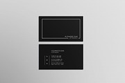 Simple Minimalist Business Card, a Business Card Template by Saman Osama (Thumbnail 2 of 8)