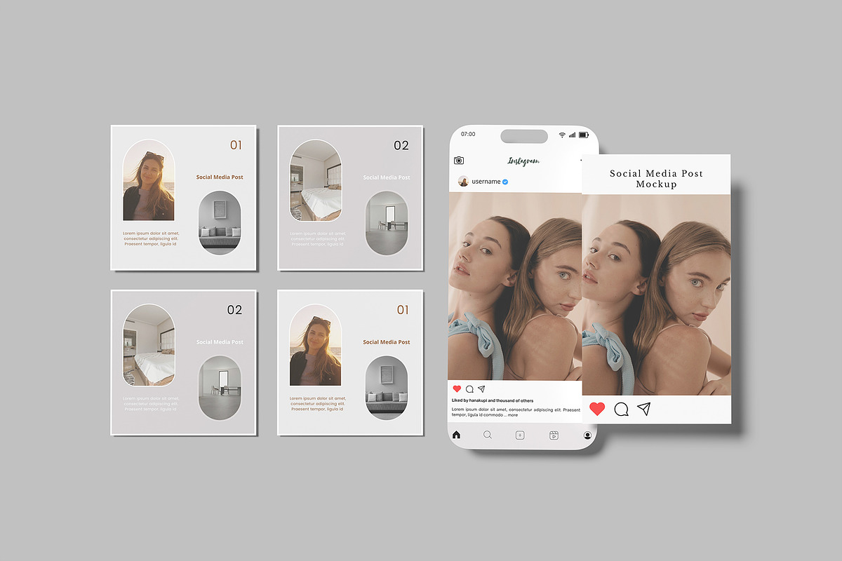 Carousel Mockup, a Social Media Template by lamorastudio (Photo 4 of 12)