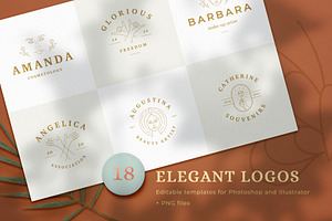 Elegant Line Logo Bundle