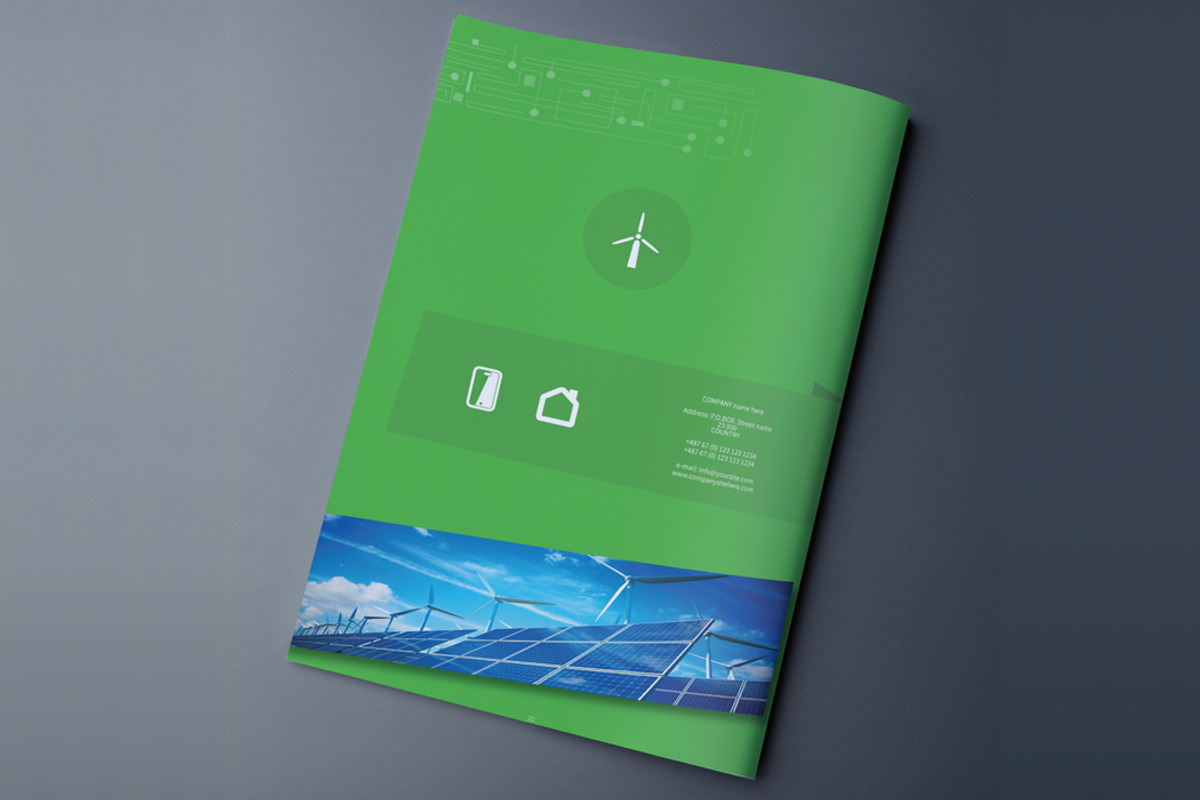 Indesign Multipurpose Green Catalog, a Brochure Template by RudanStudio (Photo 12 of 13)
