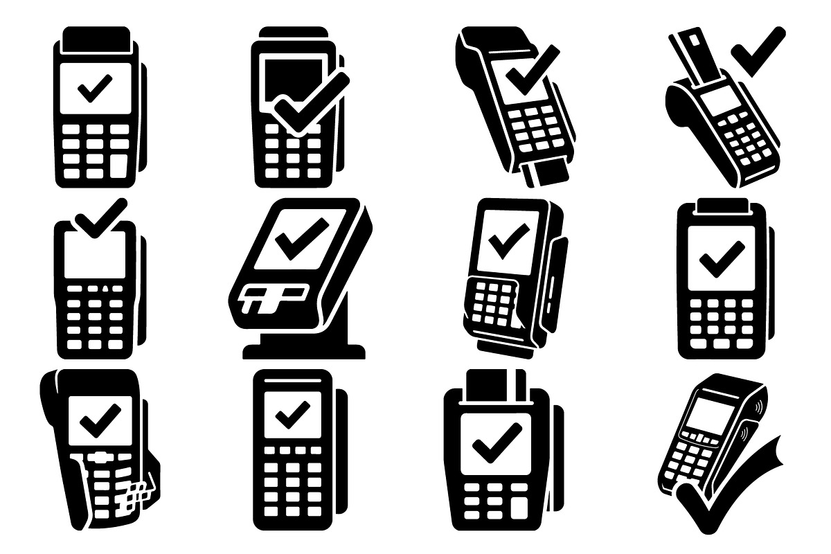 POS payment terminals and card, a Technology Illustration by abu67222 (Photo 1 of 13)