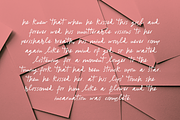 Fly By Night, a Script Font by Katie Heater (Thumbnail 2 of 4)