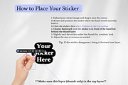 Sticker Holding Canva Mockups, a Merchandise Mockup by Wicked Creative (Thumbnail 4 of 11)