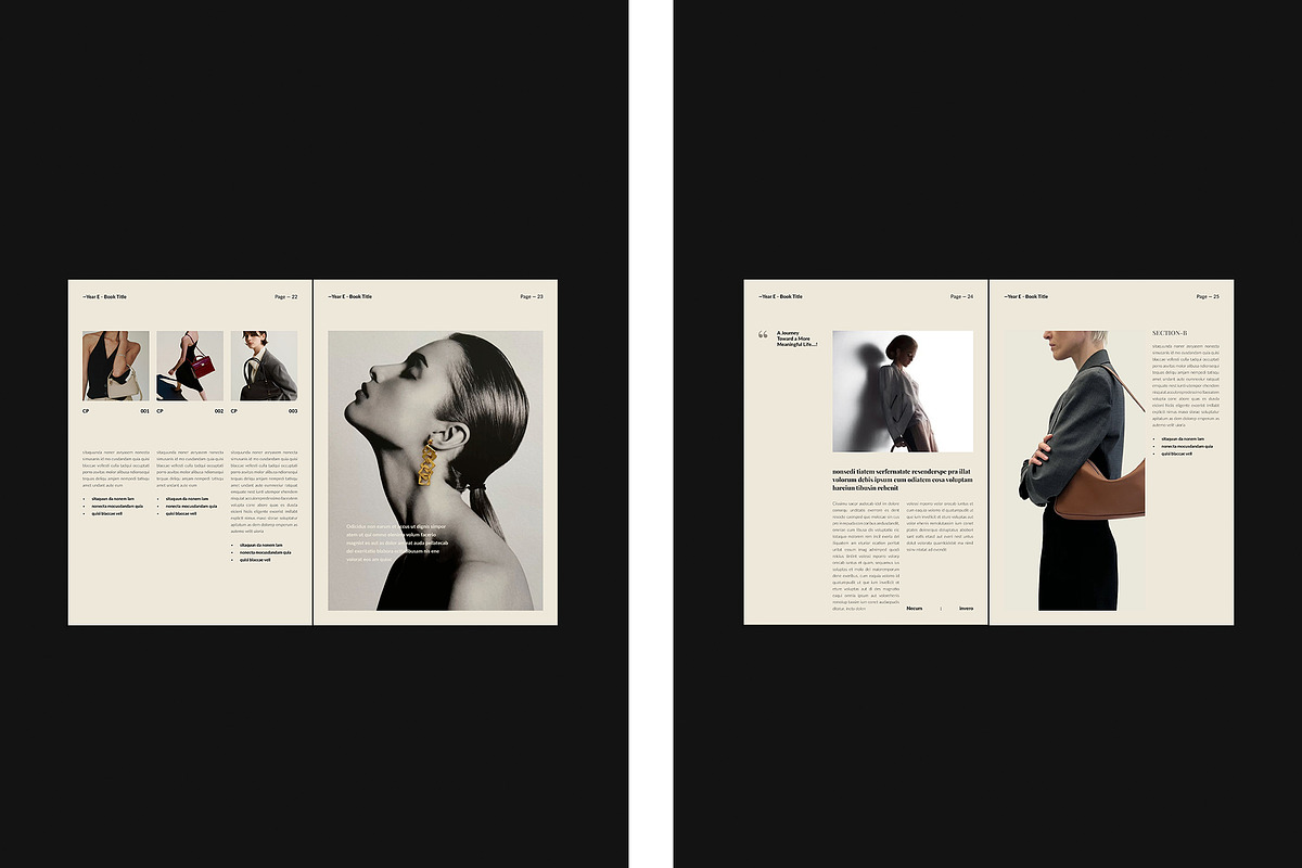Digital E-Book Design Template, a Magazine Template by TemplateFolio-Shop (Photo 11 of 28)