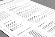 Resume/CV, a Resume Template by UX-group (Thumbnail 4 of 7)