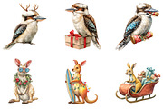 Australian Christmas Clipart, an Illustration by DreamArtGraphic (Thumbnail 4 of 4)