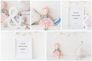 Frame mockup bundle - nursery, a Print Template by L'Aura Studio (Thumbnail 3 of 9)