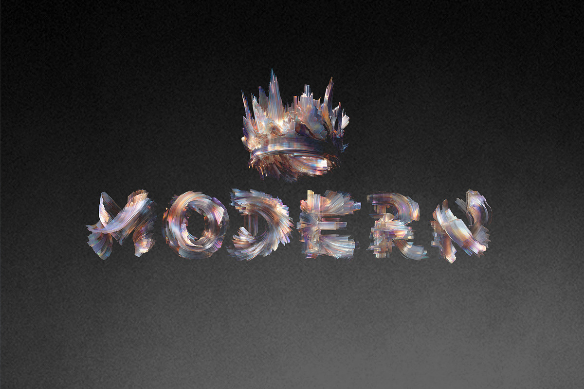 Pearlescent Mineral Letters Overlays, a Symbol Font by PhotoSpirit