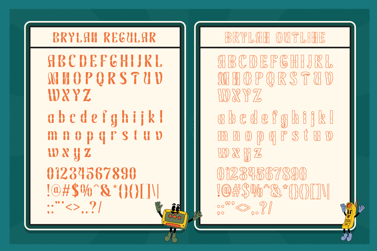 Brylan – A Retro Modern Display Sans, a Sans Serif Font by roomspace creative lab (Photo 4 of 11)