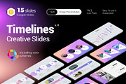 Timeline Infographics Google Slides, a Presentation Template by Presentation Templates (Thumbnail 1 of 16)