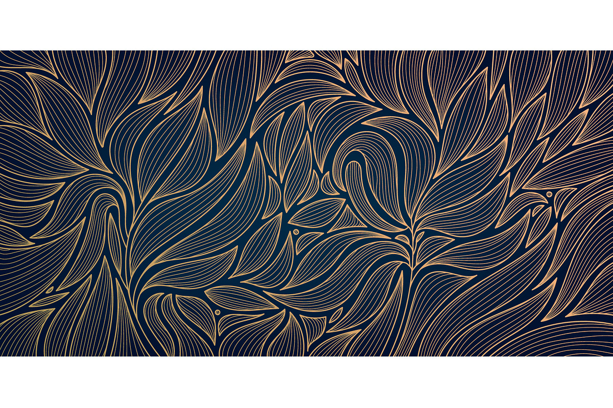 Art Deco Leaves Patterns, a Pattern Graphic by Marylia (Photo 13 of 13)