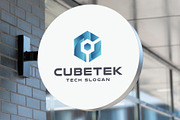Hexagonal Digital Innovation Logo, a Branding & Logo Template by Design_Planet (Thumbnail 3 of 3)