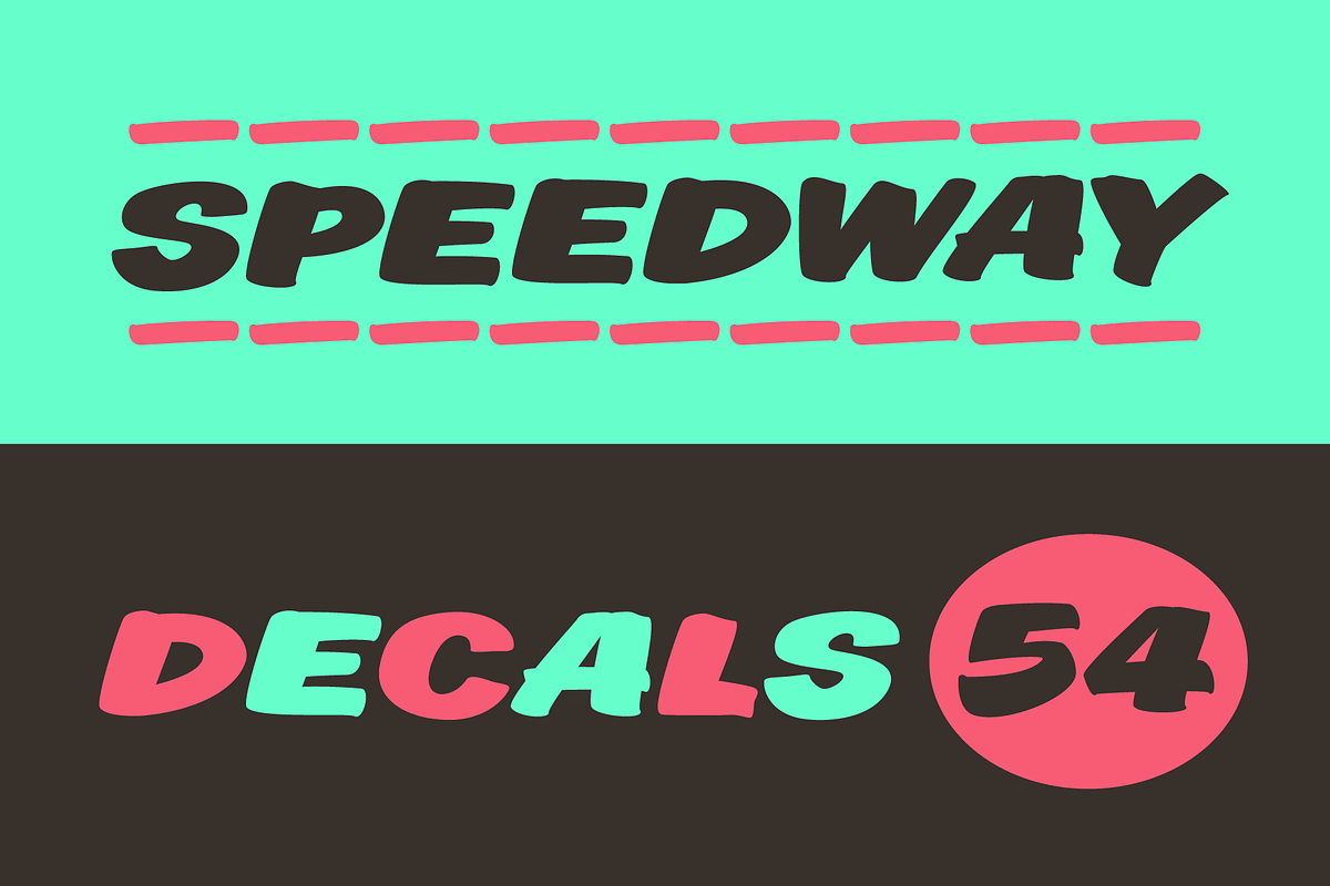 Victory Lane: A Racing Brush Font, a Handwritten Font by Wingsart Studio (Photo 7 of 15)