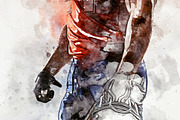 Watercolor Painting Photoshop Action, an Action Add-On by Shovajit (Thumbnail 11 of 11)
