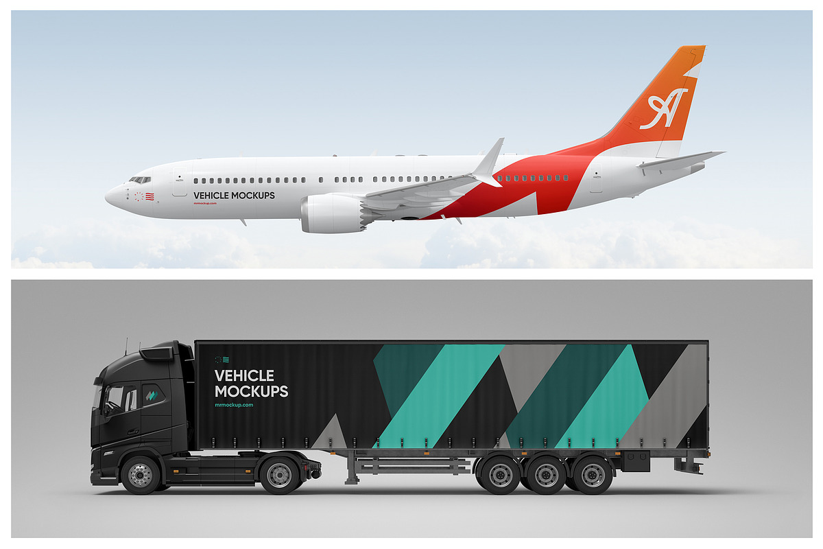 Vehicle Mockups - Car Mockups, an Advertising Mockup by Mr.Mockup™ (Photo 11 of 14)
