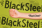 Black Gohan Display Typeface Font, a Sans Serif Font by Storytype Studio (Thumbnail 4 of 15)