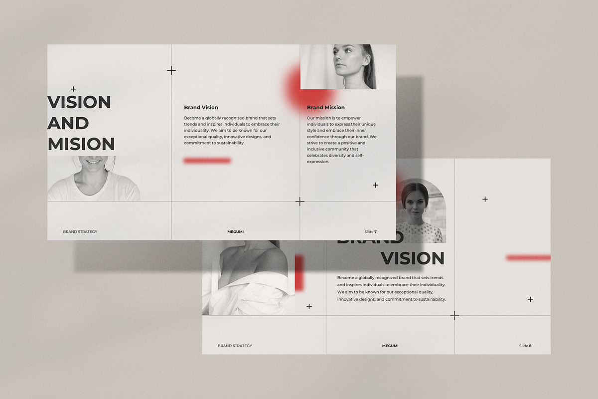 Megumi Brand Strategy - Powerpoint, a Presentation Template by Surotype (Photo 2 of 10)