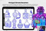 Procreate Fantasy Stamps Bundle, a Brush Add-On by Selentaori Studio (Thumbnail 18 of 20)