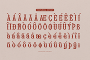 Drexia | Western Typeface, a Slab Serif Font by Denustudios (Thumbnail 11 of 12)