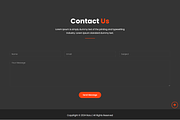 Razu - Dark Developer Portfolio HTML, a Bootstrap Template by Themeplaza (Thumbnail 6 of 6)