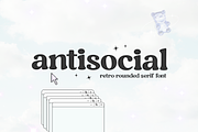 Antisocial - Retro Serif Font, a Serif Font by KA Designs (Thumbnail 1 of 10)