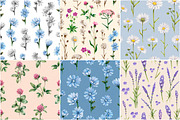 Watercolour wild nature, a Pattern Graphic by Sundra (Thumbnail 13 of 19)