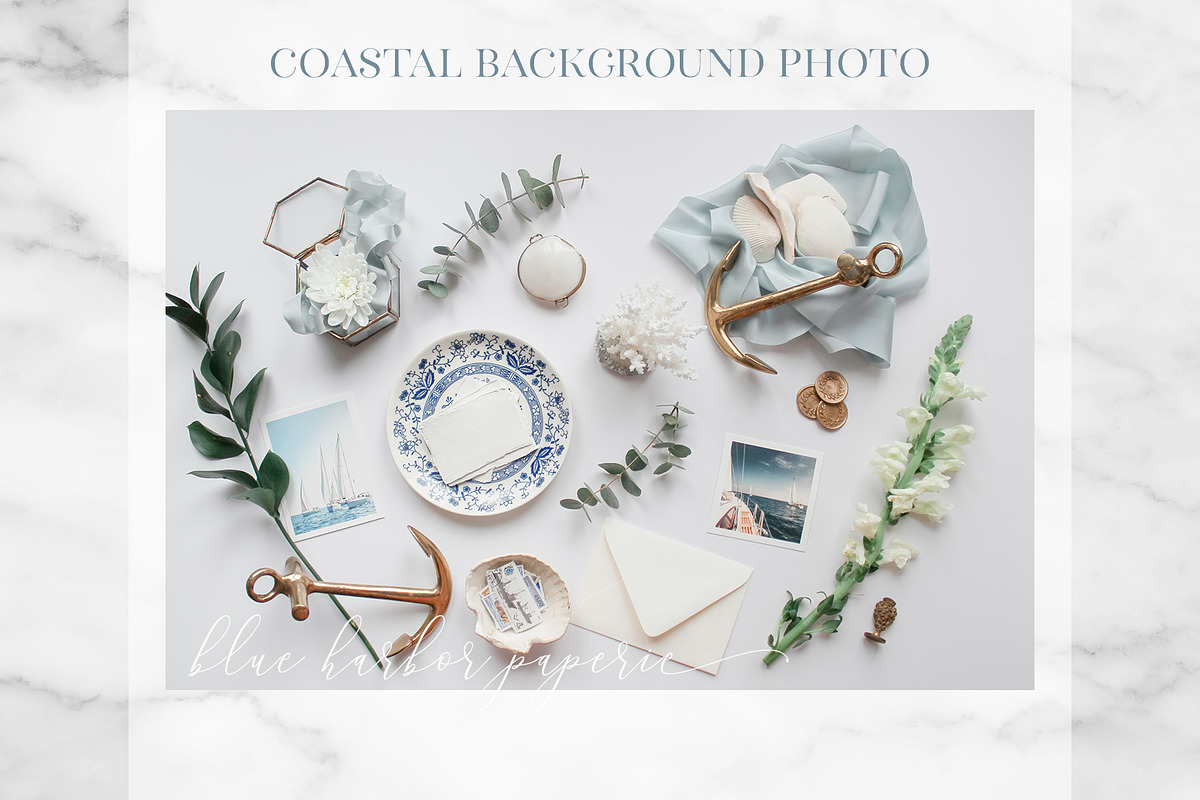 Coastal Stationery Set, a Photo by BlueHarborPaperie (Photo 5 of 6)