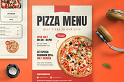 Pizza Restaurant Menu, a Print Template by SquidPixey (Thumbnail 2 of 6)