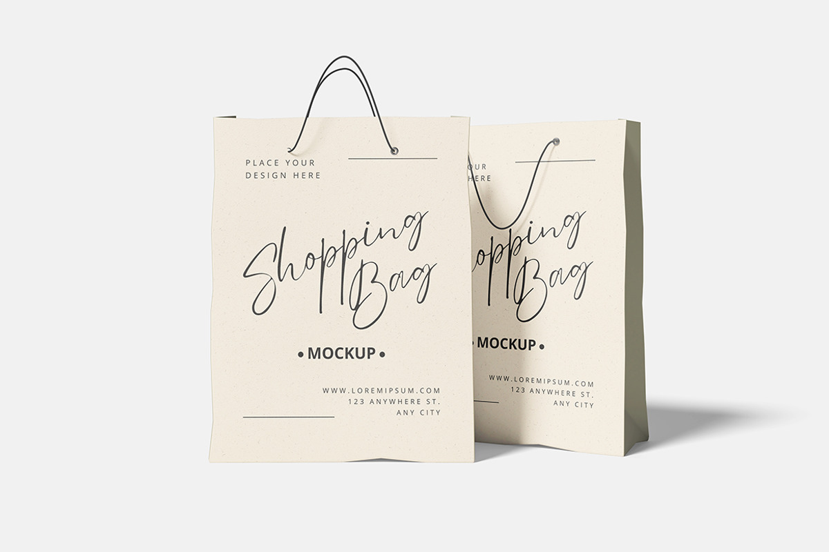Shopping Bag Mockup, a Product Mockup by Indah (Photo 6 of 6)