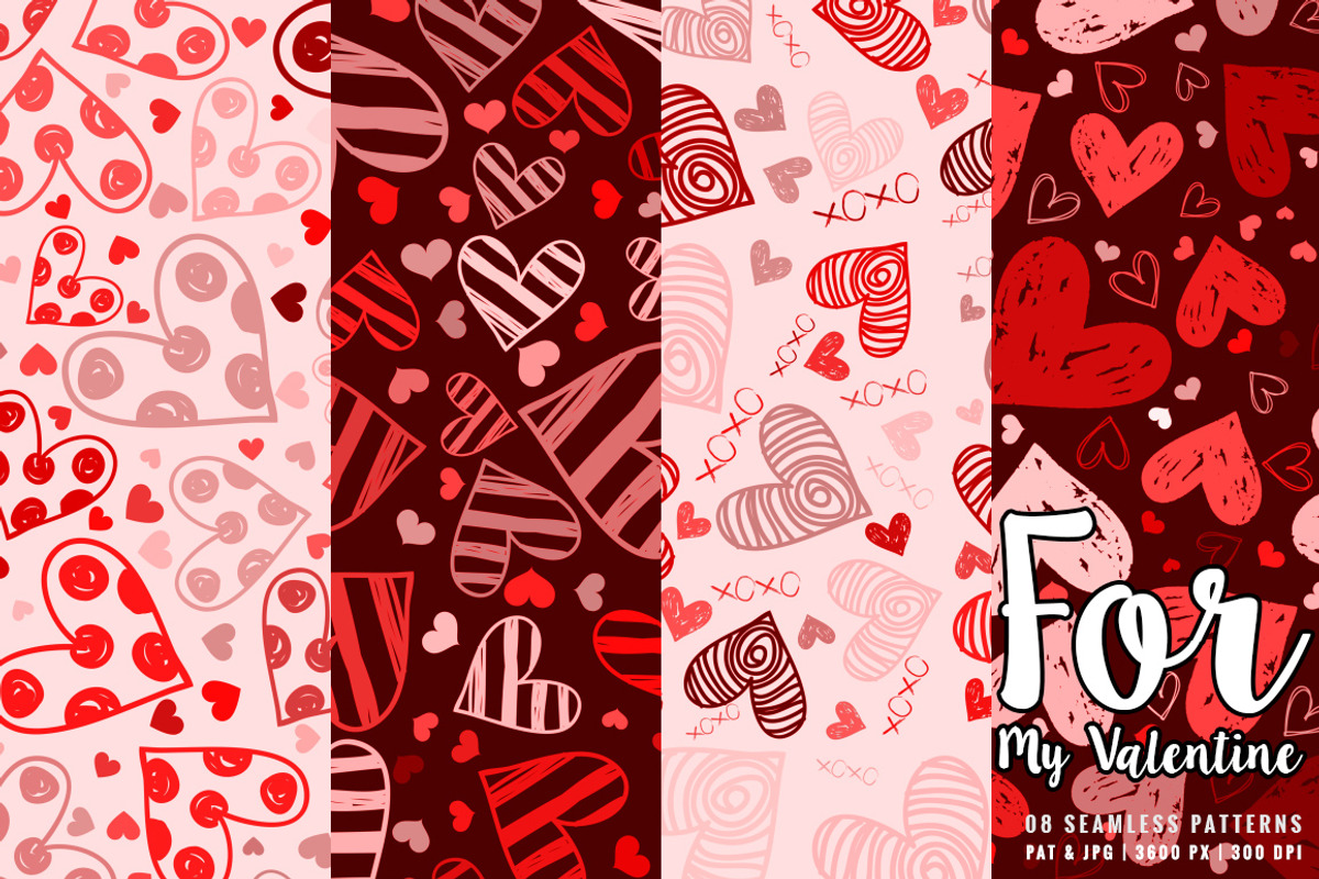 For My Valentine, a Pattern Graphic by Digital Art Creations (Photo 2 of 6)