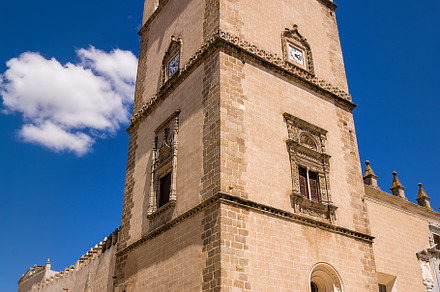 Bell tower of the cathedral of Badajoz (Spain), an Architecture Photo by Angelo D'Amico Photograph