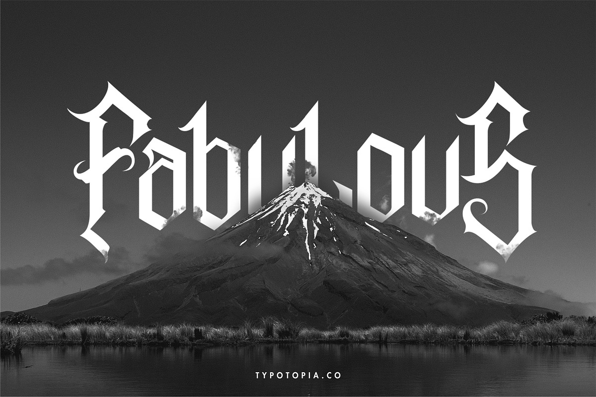Alabasta - The Blackletter Font preview 4