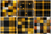 Seamless Yellow Plaid Pattern, a Texture Graphic by CitraGraphics (Thumbnail 2 of 7)
