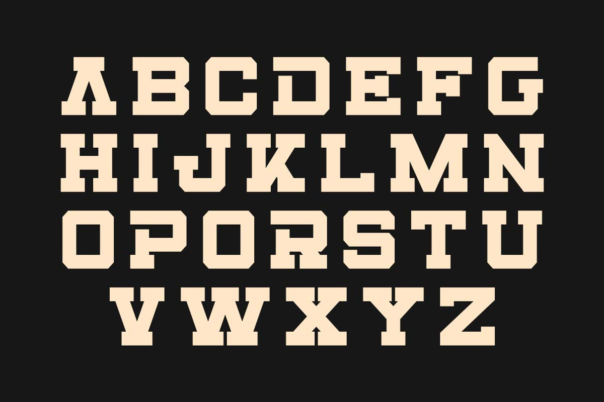 Mooda – Bold Slab Serif Font, a Serif Font by Artiveko (Photo 2 of 7)