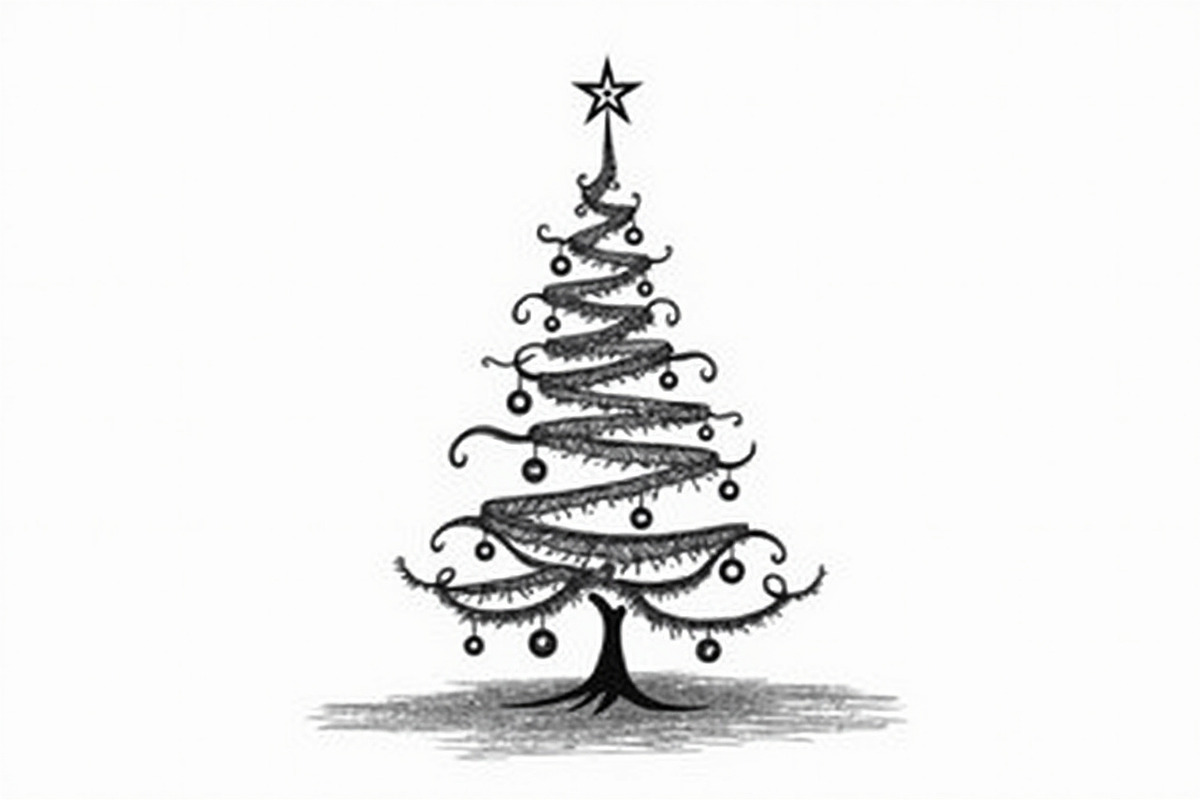 Holiday Window Christmas Tree Bundle, an Illustration by Amazin_art (Photo 17 of 21)