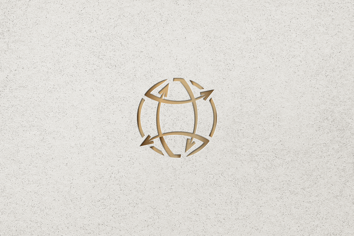 Minimalist Globe Arrow Logo, a Branding & Logo Template by Luxury Logos (Photo 4 of 4)
