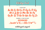 Childgo - Bold and Fun Font, a Sans Serif Font by Weape Studio (Thumbnail 6 of 7)