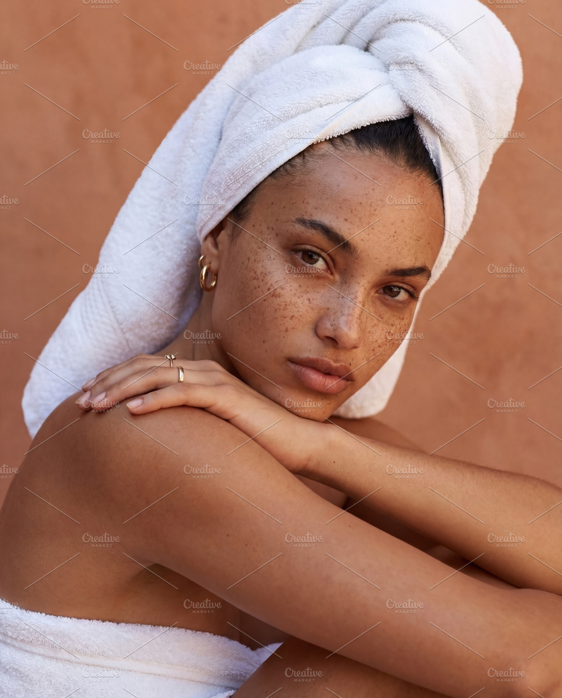 Skincare and Wellness Portrait, a Beauty & Fashion Photo by Virgo Studio