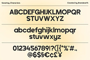Swantay – Bold Geometric Sans Serif, a Sans Serif Font by Brand Earth (Thumbnail 2 of 12)